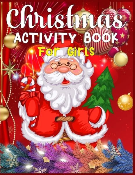 Cover for Sk Publishing · Christmas Activity Book For girls (Paperback Bog) (2019)