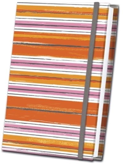 Orange Striped Fabric Journal - Editors of Thunder Bay Press - Books - Thunder Bay Press - 9781684127269 - December 24, 2019