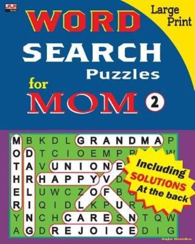 Cover for Jaja Books · Word Search Puzzles for Mom (Paperback Book) (2018)