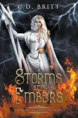 Cover for C D Britt · Storms and Embers (Paperback Book) (2022)