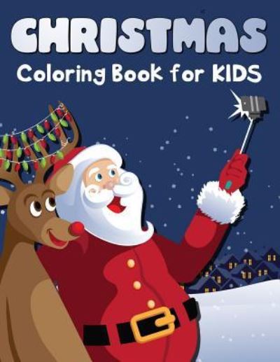 Cover for K Imagine Education · Christmas Coloring Book for Kids (Paperback Book) (2018)