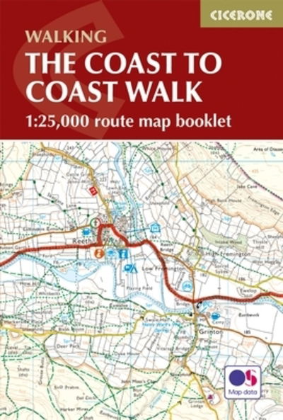 Cover for Terry Marsh · The Coast to Coast Map Booklet: 1:25,000 OS Route Map Booklet (Pocketbok) (2023)