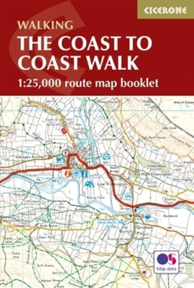 Cover for Terry Marsh · The Coast to Coast Map Booklet: 1:25,000 OS Route Map Booklet (Paperback Book) (2023)