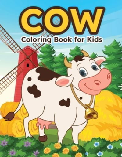 Cover for Pa Publishing · Cow Coloring book for Kids (Pocketbok) (2021)