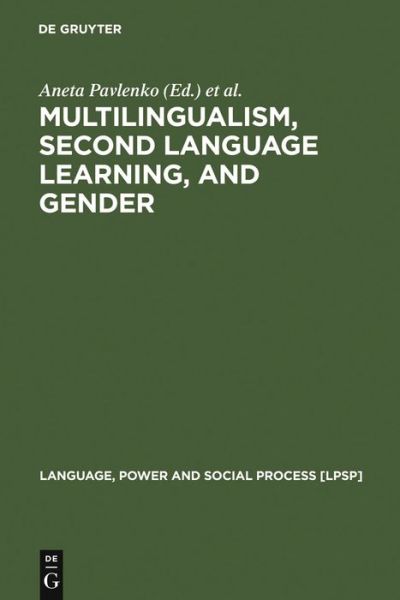 Cover for Aneta Pavlenko · Multilingualism,Second Language Learn. (Book) (2001)