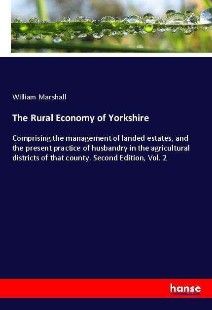 Cover for Marshall · The Rural Economy of Yorkshire (Book)