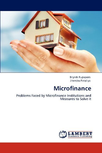 Cover for Jitendra Patoliya · Microfinance: Problems Faced by Microfinance Institutions and Measures to Solve It (Paperback Book) (2012)