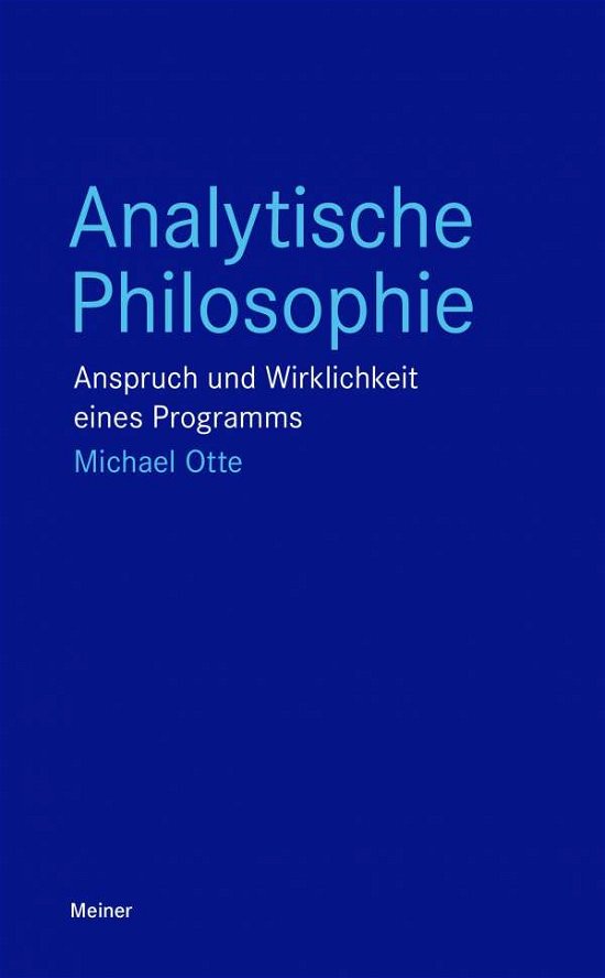 Cover for Otte · Analytische Philosophie (N/A)
