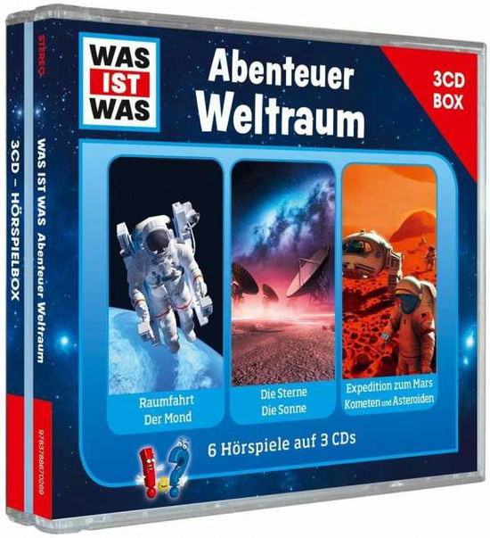 Cover for Was Ist Was · Was Ist Was 3-cd Hörspielbox Vol.6 - Weltraum (Bok) (2017)