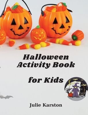 Cover for Julie Karston · Halloween Activity Book for kids (Paperback Bog) (2021)
