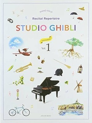 Cover for Zen-on Music Co. Ltd · Studio Ghibli Recital Repertoire 1 (Book) (2021)