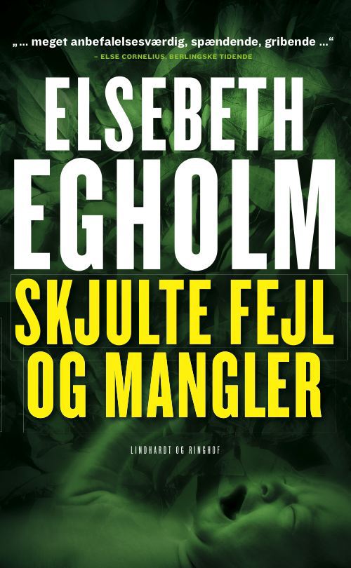 Cover for Elsebeth Egholm · Skjulte fejl og mangler, pocket (Sewn Spine Book) [4. Painos] (2008)