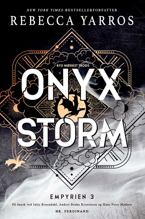 Cover for Rebecca Yarros · Empyrien: Onyx Storm - Byd mørket trods (Paperback Book) [2nd edition] (2025)