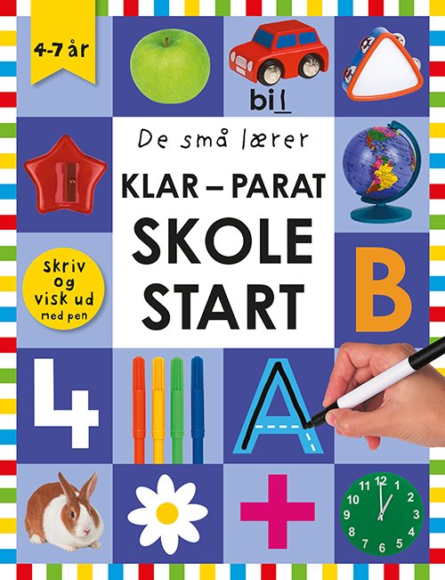 De små lærer: De små lærer - Skriv og visk ud - Klar-parat-skolestart -  - Books - Alvilda - 9788741508269 - June 4, 2019