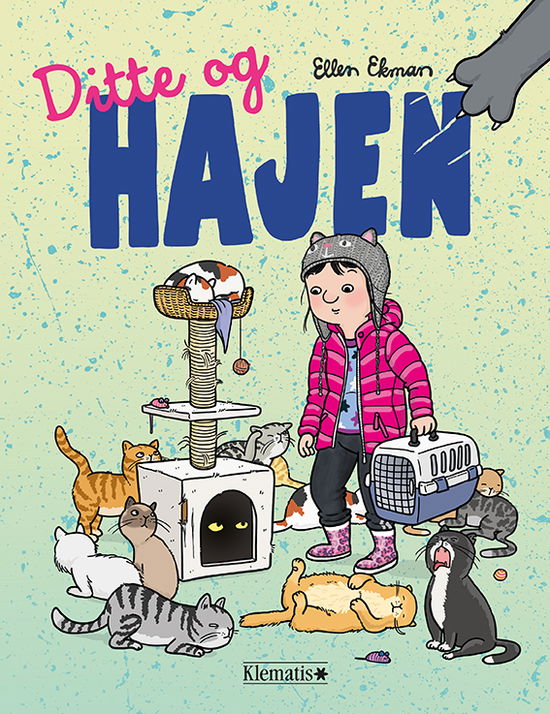 Cover for Ellen Ekman · Ditte og Hajen (Bound Book) [1st edition] (2021)