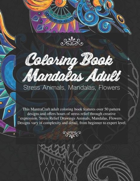 Cover for Mehdi Saghir · Coloring Book Mandalas Adult (Paperback Book) (2020)