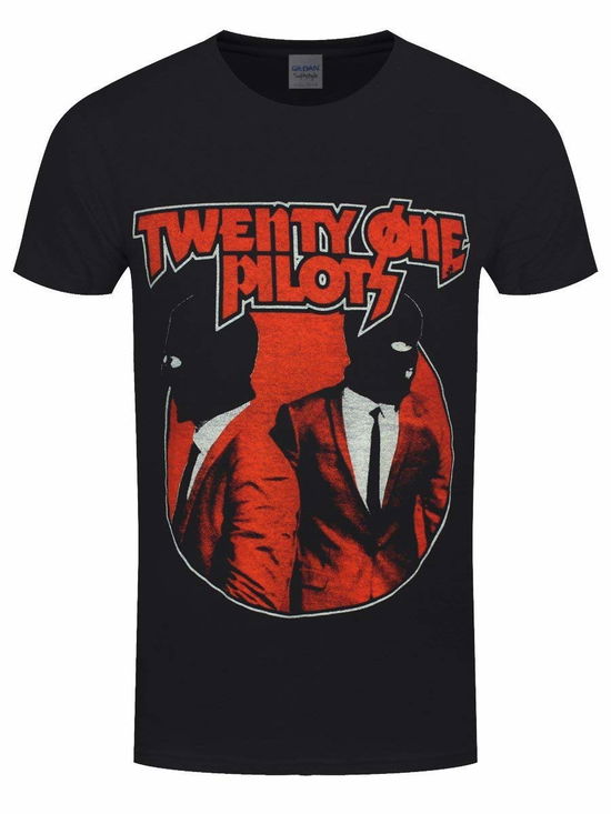 Top Black Mask Slim Fit T-shir - Twenty One Pilots - Merchandise - ATLANTIC RECORDS - 0090317232270 - 2019