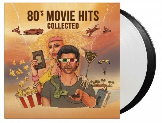 80's Movie Hits: Collected (White & Black Vinyl) -  - Musikk - MUSIC ON VINYL - 0600753954270 - 30. september 2022