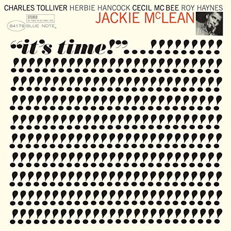 Cover for Jackie Mclean · It's time (VINYL) (2020)