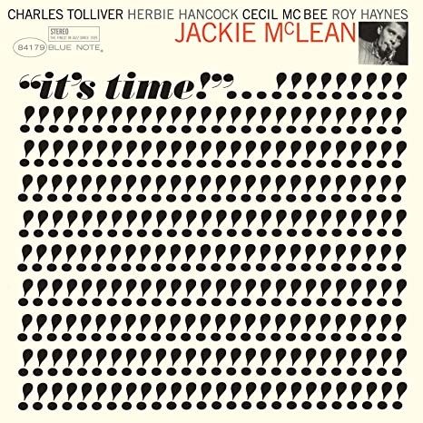 Cover for Jackie Mclean · It's time (VINIL) (2020)