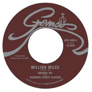 Cover for Diamond Street Players With Amanda Joy · Million Miles (LP) (2019)