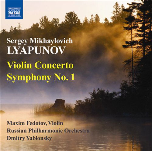 Cover for S.M. Lyapunov · Violin Concerto / Sym.no.1 (CD) (2011)