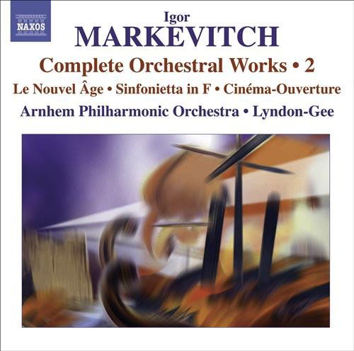 Cover for Markevitch / Apo / Lyndon-gee · Complete Orchestral Works 2 (CD) (2009)