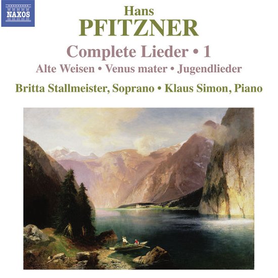 Cover for Pfitzner / Britta Stallmeister / Simon · Complete Lieder 1 (CD) (2013)