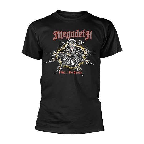Cover for Megadeth · Kill for Thrills (T-shirt) [size S] (2023)