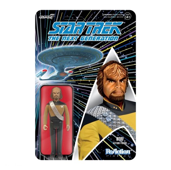 The Next Generation - Reaction Figure Wave 1 - Worf - Star Trek: Super7 - Merchandise - SUPER 7 - 0840049811270 - 28 juli 2021