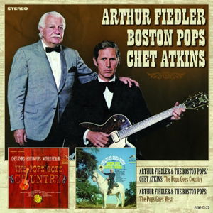 Cover for Arthur Fiedler · Pops Goes Country / The Pops Goes West (CD) [Remastered edition] (1990)