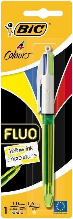 BIC Meerkleurenpen Fluoriserend - Bic - Merchandise -  - 3086123415270 - 