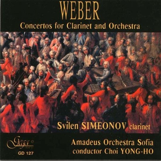Cover for Svilen Simeonov · Carl Maria Von Weber - Concertos For C (CD) (2001)