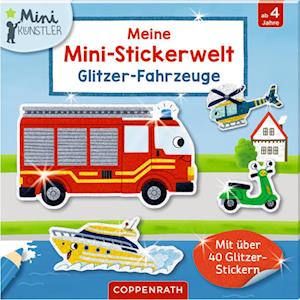 Cover for Meine Mini-stickerwelt · Glitzer-fahrze (MERCH)