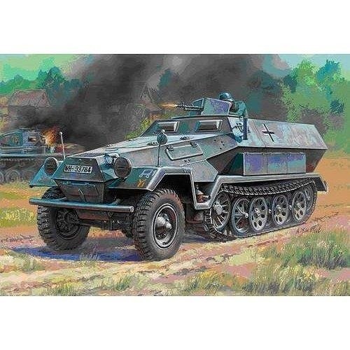 ZVEZDA - 1/100 Sd.kfz.251/1 Ausf.b - Zvezda - Merchandise - Zvezda - 4600327061270 - 