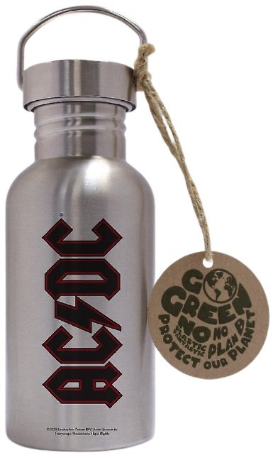AC/DC Logo - 500ml Eco Bottle - AC/DC - Merchandise - AC/DC - 5028486484270 - August 31, 2020