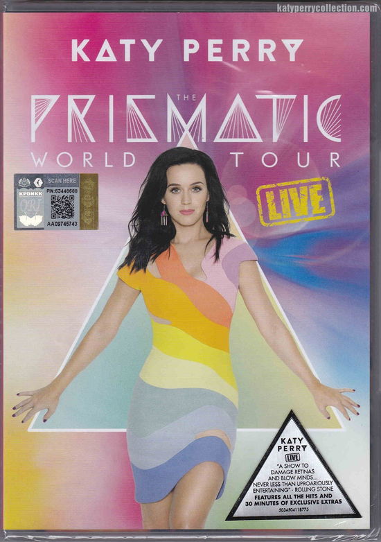 Katy Perry-Prismatic World Tour-Live - Katy Perry - Música - EAGLE ROCK - 5034504121270 - 14 de noviembre de 2018