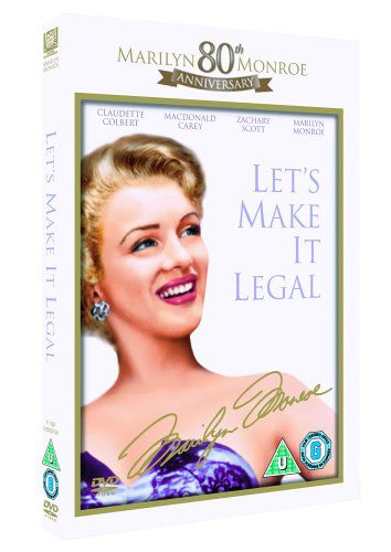 Let's Make It Legal - 80th Anniversary Edition - Marilyn Monroe - Elokuva - Fox - 5039036025270 - maanantai 6. elokuuta 2007