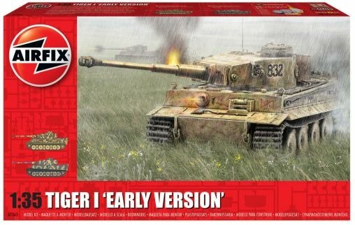 Cover for Tiger · Tiger-1 Early Version (1:35) (Leketøy)