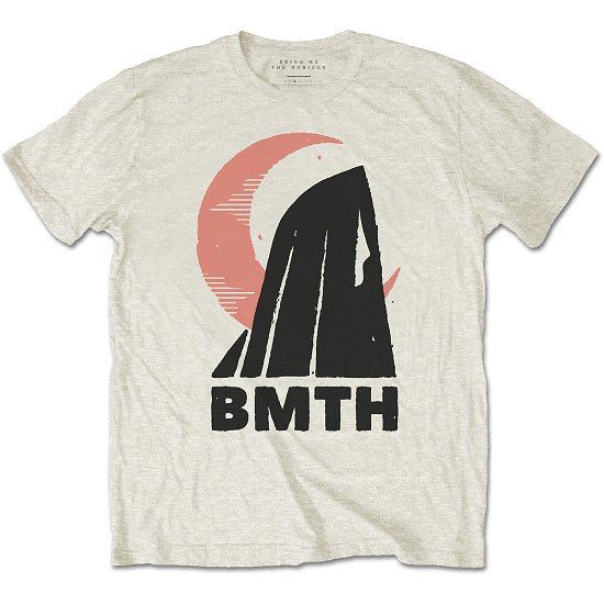 Bring Me The Horizon Unisex T-Shirt: Moon - Bring Me The Horizon - Merchandise - Bravado - 5055979973270 - 