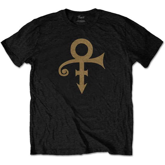 Cover for Prince · Prince Unisex T-Shirt: Symbol (Black) (T-shirt) [size M] [Black - Unisex edition] (2017)