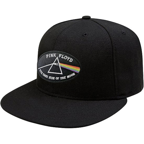 Pink Floyd Unisex Snapback Cap: The Dark Side of the Moon Black Border - Pink Floyd - Koopwaar -  - 5056368604270 - 