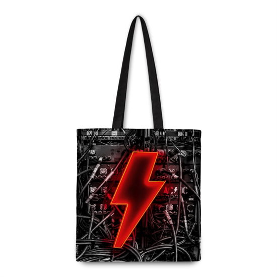 Ac/Dc Pwr Up Cotton Tote Bag - AC/DC - Produtos - ROCK SAX - 5060937966270 - 5 de novembro de 2021