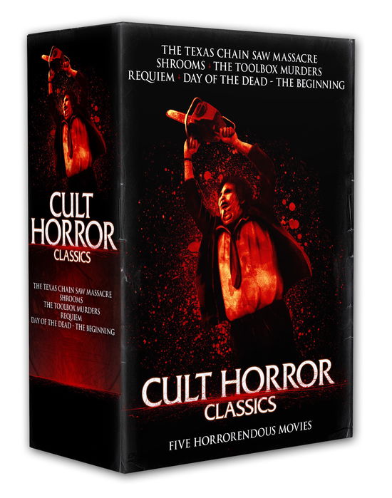 Cover for Cult horror classics (DVD) (2024)