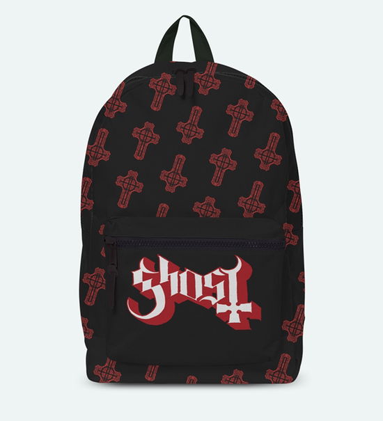 Ghost Backpack Grucifix Red - Rocksax - Merchandise - ROCK SAX - 7449955259270 - 18 december 2023