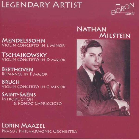 Cover for Nathan Milstein · Violin Concerto (CD) (2006)