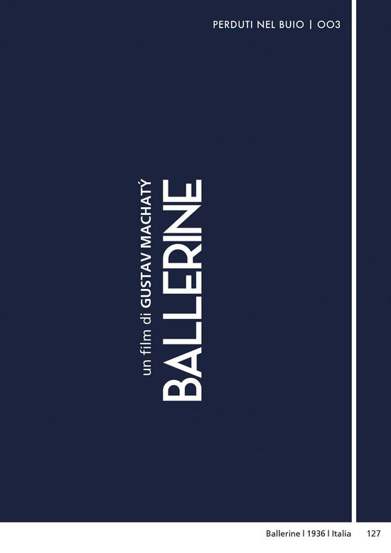 Cover for Gustav Machaty · Ballerine (DVD) (2019)