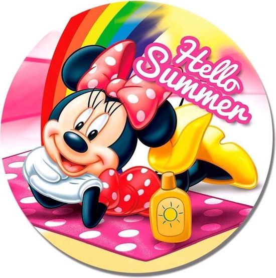 Cover for Minnie Mouse · Rond Badlaken Polyester Diameter (120 Cm) (MERCH)