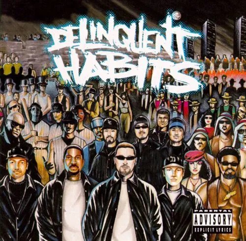 Cover for Delinquent Habits (LP) (2015)