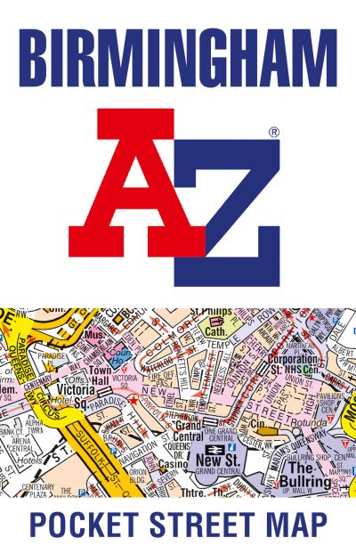 Cover for A-Z Maps · Birmingham A-Z Pocket Street Map (Map) (2021)